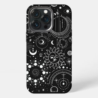 Etui iPhone 13 Pro Signes du zodiaque Constellations d'étoiles du cie
