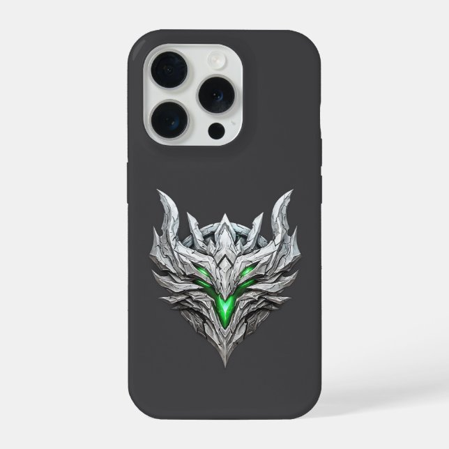 Coque iPhone Silver Dragon Emblem (Verso)