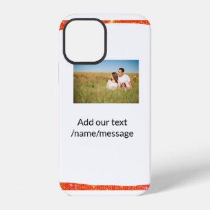 Coque iPhone 12 simple couleur personnalisée ajouter votre photDou
