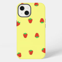 Simple mûre motif de fraise