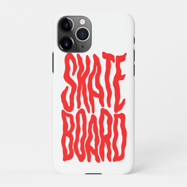 Coque iPhone Skateboard (Dos)
