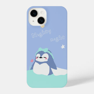Coque Pour iPhone 14 Sleepy Penguin