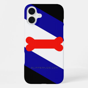 Coque iPhone 16 Plus SlipperyJoe's Puppy Play Pride drapeau fétiche LGB