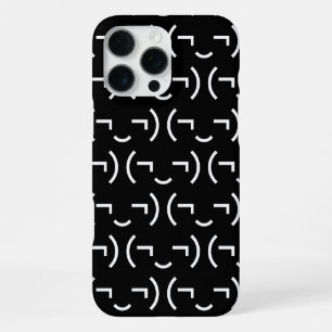 Coque iPhone 16 Pro Max Smug Emoticon (‿MD) Kaomoji japonais
