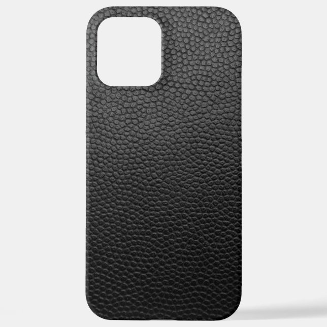 Coque iPhone Snakeskin noir (Verso)