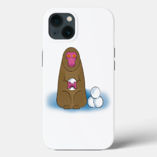 Etui iPhone 13 Snow Monkey Snowball Fighter
