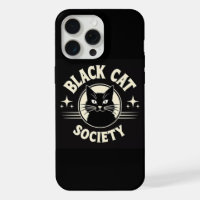 Société du Chat Noir Halloween gothique iPhone 15