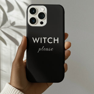 Coque Pour Pour iPhone 14 Pro Max Sorcière moderne S'il vous plaît Téléphone Case - 
