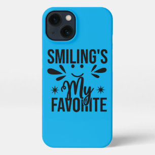 Etui iPhone 13 Sourire est mon préféré, sourire est mon préféré