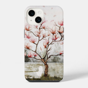 Coque Pour iPhone 14 Sous l'arbre de magnolia