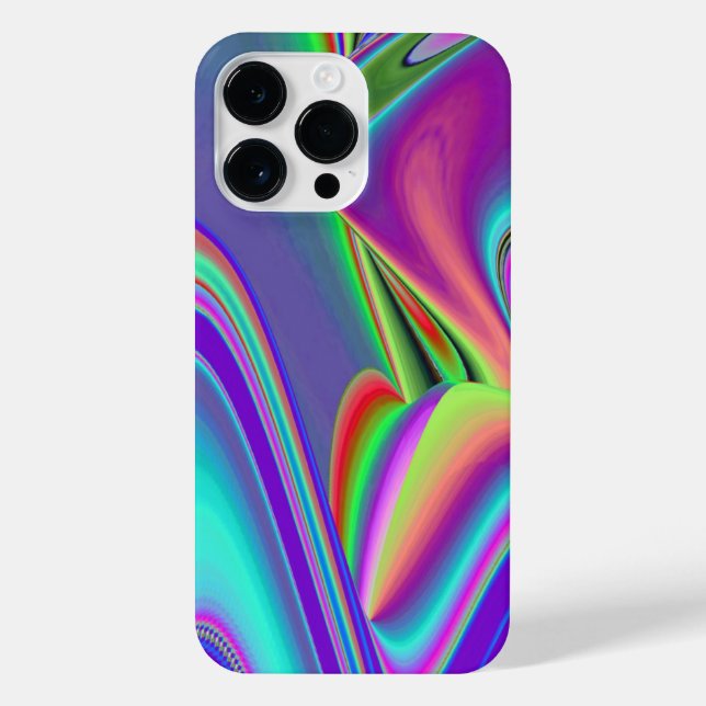 Coque iPhone Spirit of Summer Breeze, Rainbowart Abstrait 3D (Verso)