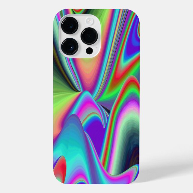 Coque iPhone Spirit of Summer Breeze, Rainbowart Abstrait 3D (Verso)