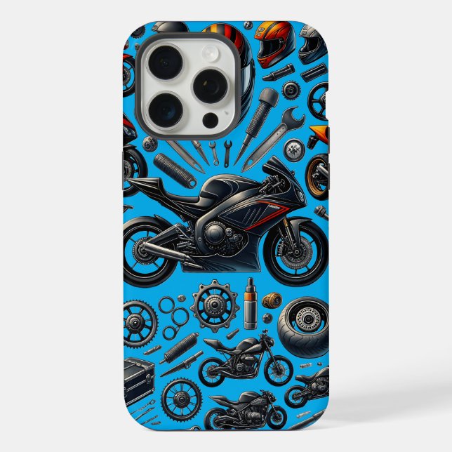 Coque iPhone Sports Motorcycles: Speed and Performance (Verso)