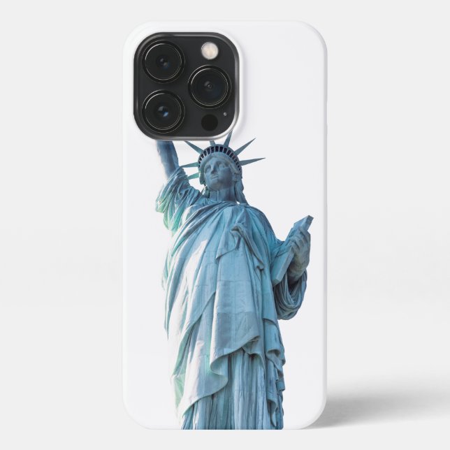 Coque iPhone Statue de la liberté (Verso)