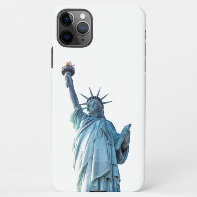 Coque iPhone Statue de la liberté (Dos)