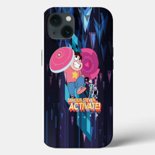 Etui iPhone 13 Steven Universe Steven sérieux… Active !
