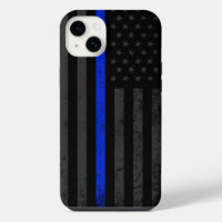 Style foncé et robuste | Drapeau de police de la L