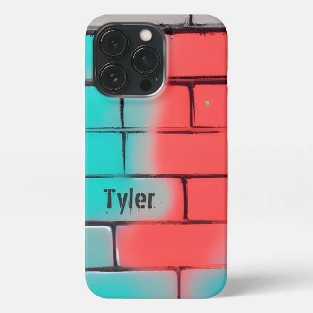 Coque iPhone Style Graffiti personnalisé (Verso)