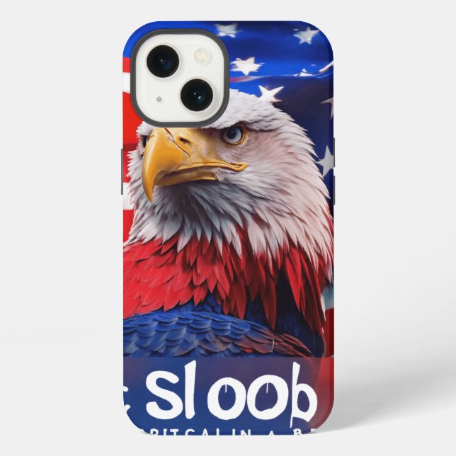 Coque iPhone Style Star Spangled (Verso)
