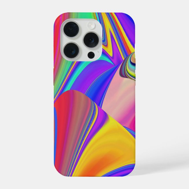 Coque iPhone Summerfeel, Rainbowart 3D Abstrait (Verso)