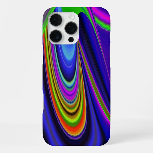 Coque iPhone Summerrainbow, Rainbowart 3D Abstrait (Verso)