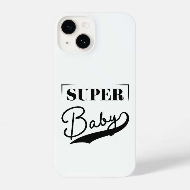 Coque iPhone Super bébé (Verso)