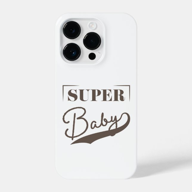 Coque iPhone Super bébé (Verso)