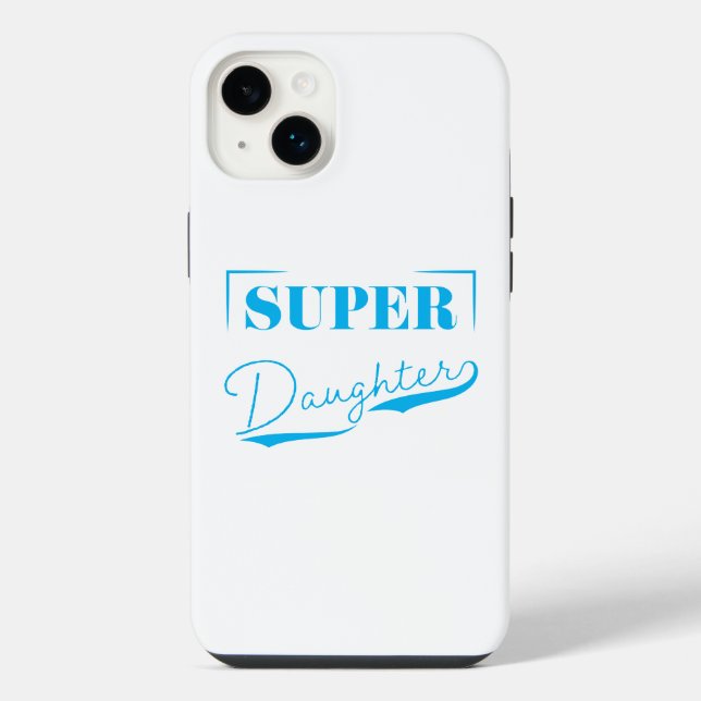 Coque iPhone Super Fille (Verso)