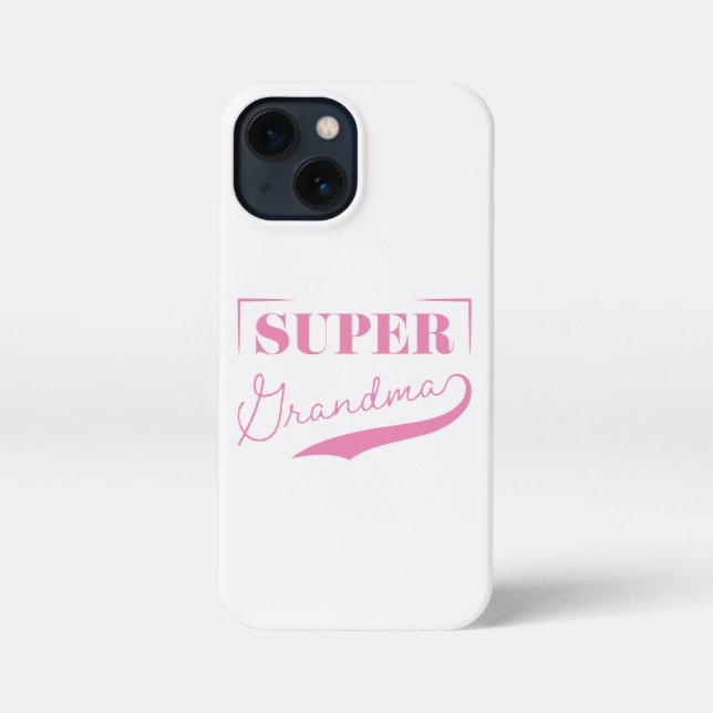 Coque iPhone Super grand-mère (Verso)
