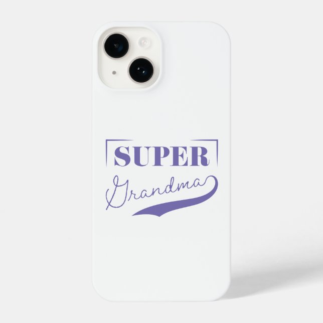 Coque iPhone Super grand-mère (Verso)