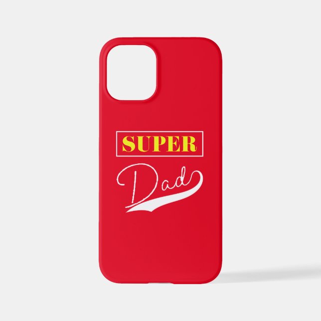 Coque iPhone Super papa (Verso)