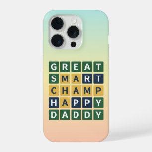 SUPER PAPA CHAMPION HEUREUX Wordle Style Papa