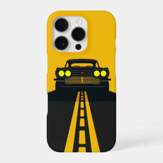 Coque iPhone 16 Pro Sur la route – Housse iPhone Rétro Voiture