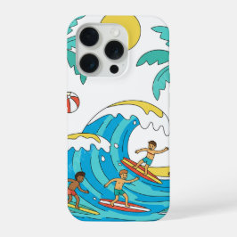 Surf & Waves – Cartoon Beach Gift Phone Case