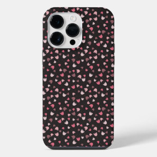 Coque Pour Pour iPhone 14 Pro Max Sweet Simple Tulip Motif rose - Toutes les directi