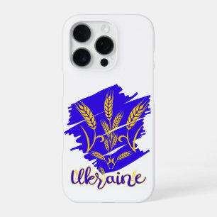Coque iPhone 16 Pro Symbole national ukrainien tryzub fait d'oreille d