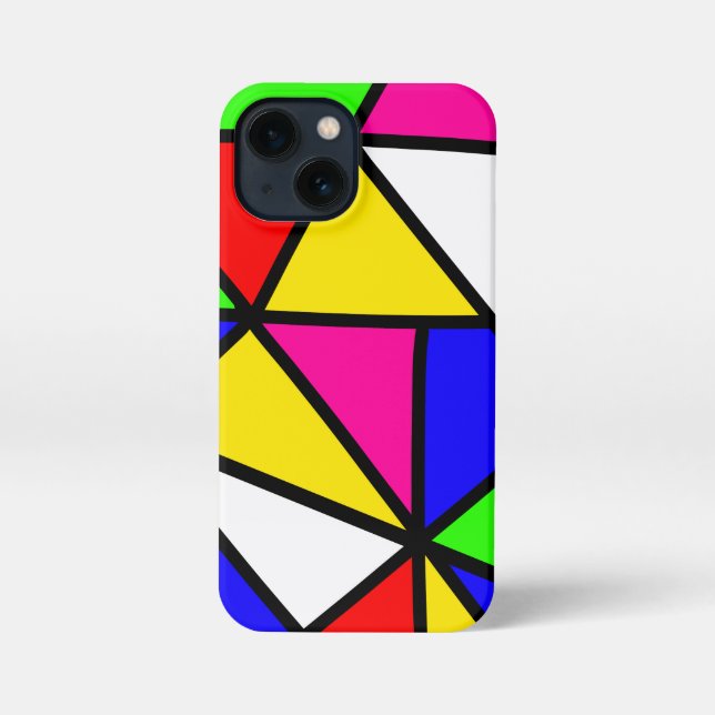 Coque iPhone Symétrie Abstraite : Boîtes téléphoniques d'harmon (Verso)