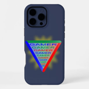 Coque iPhone 16 Pro Max Système de jeu Ultimate Gamer 3 Couleurs RVB