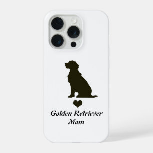 T-Shirt Chien Silhouette Maman Golden Retriever Cœ