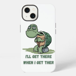 Etui iPhone 13 T-shirt de tortue de dessin animé