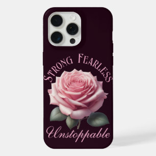 T-shirt rose rose et sans peur