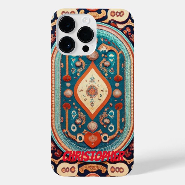 Coque iPhone Tapis perse (Verso)