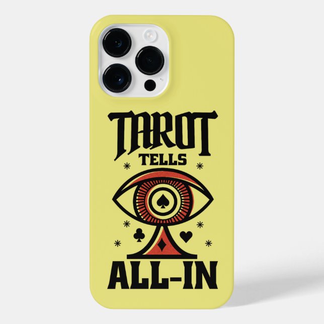 COQUE iPhone TAROT DIT TOUT-EN (Verso)
