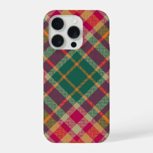 Tartan Écossais Vert Rouge Jaune à Carreaux