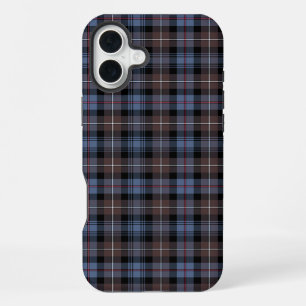 Coque iPhone 16 Plus Tartan vieilli du Clan Mackenzie