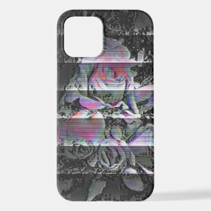 Coque iPhone 12 Techno Bouquet