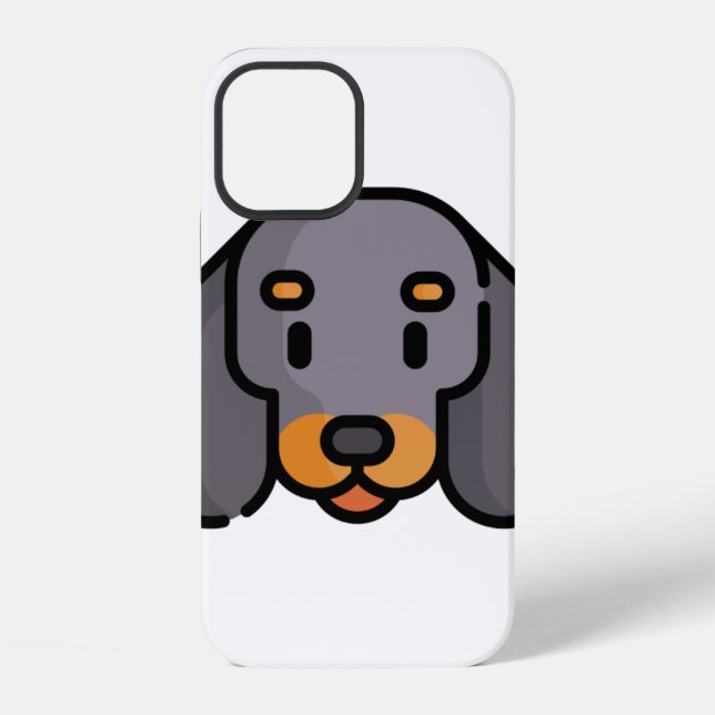 Coque iPhone Teckel (Verso)