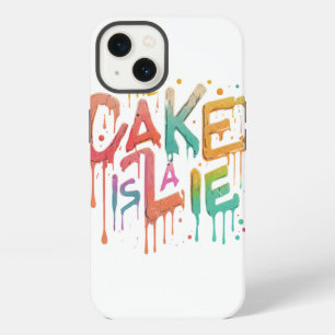 Etui iPhone 13 Tee-shirt Cake Deception"