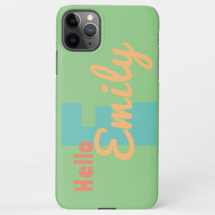 Coque iPhone 11Pro Max Téléphone pour NOM Les années 50 RETRO