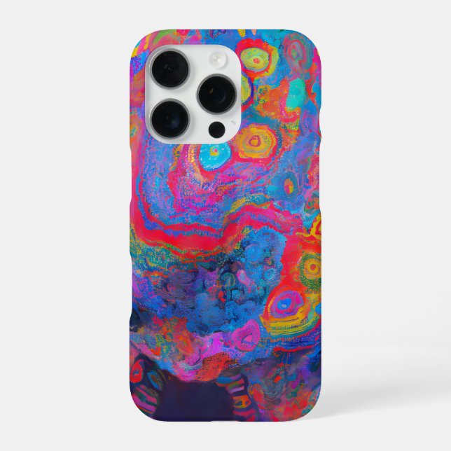 Coque iPhone "Tempête neurale" (Verso)